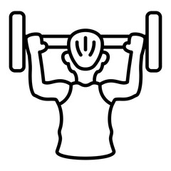 Weightlifting Icon
