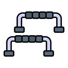 Push Up Bars Icon