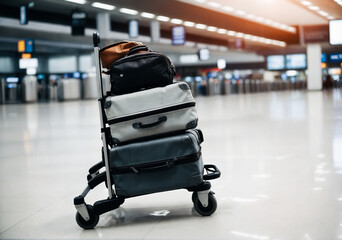 maletas en el aeropuerto