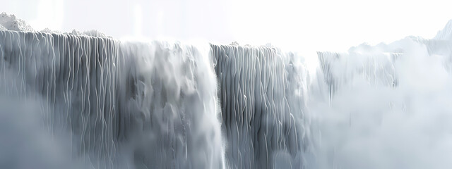 Gravity's Mirage: The Waterfall That Flows Upward