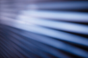 Diagonal metallic blinds texture bokeh backdrop