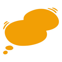 illustration of a cloud speech