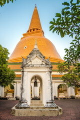 View at the Stupa of Chedi Phra Pathom in Nakhon Pathom - Thailand - 749815270