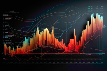 Engage with stock market data in a whole new way with visually stunning and creative graphs.