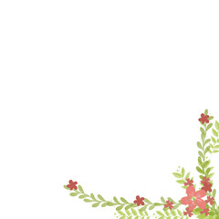 Hand drawn floral frames with flowers. Wreath. Elegant logo template. Vector illustration for labels, branding business identity, wedding invitation