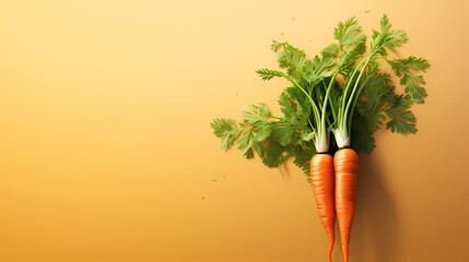 organic carrots - obrazy, fototapety, plakaty