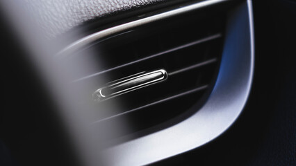 Air ventilation or Interior of a modern car, Car Air Conditioner.