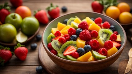 Fototapeta premium bowl of fruit