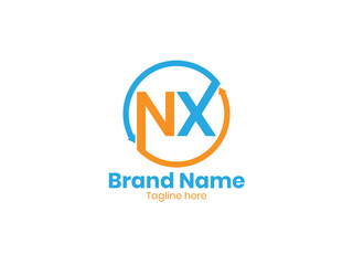 Naklejka premium Monogram Letter NS Logo Design vector template.Creative minimalist abstract logo design .