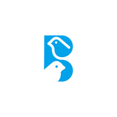 Golf Bird Logo Design Template