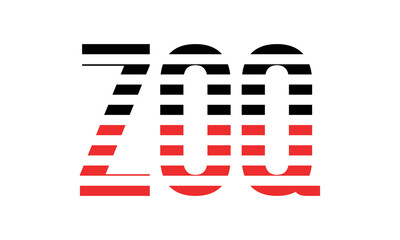 ZOQ three initial letter iconic line negative space minimal logo design vector template. monogram, abstract, wordmark, business, typography, minimalist, brand, company, flat, modern, unique, simple