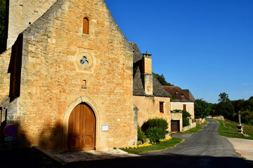 Fototapeta na wymiar Saint Crepin et Carlucet; France - october 7 2023 : the old village