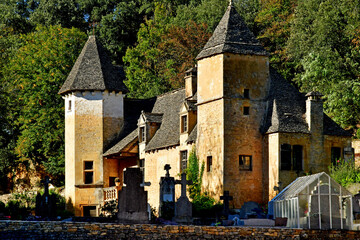 Saint Crepin et Carlucet; France - october 7 2023 : the old village
