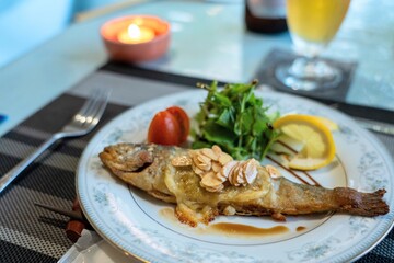 魚のムニエル