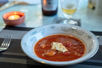 おいしいトマトスープ