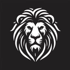 Fototapeta premium lion head logo design