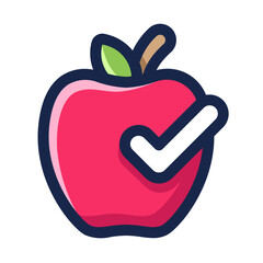 Nutrition Color Outline Icon