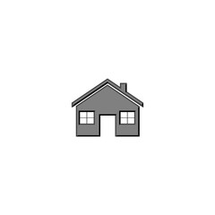 House icon isolated on transparent background