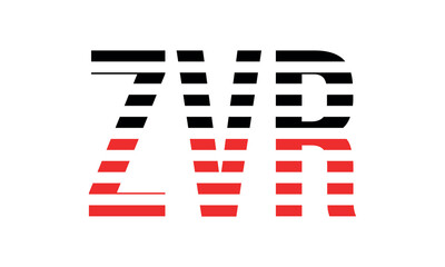 ZVR three initial letter iconic line negative space minimal logo design vector template. monogram, abstract, wordmark, business, typography, minimalist, brand, company, flat, modern, unique, simple