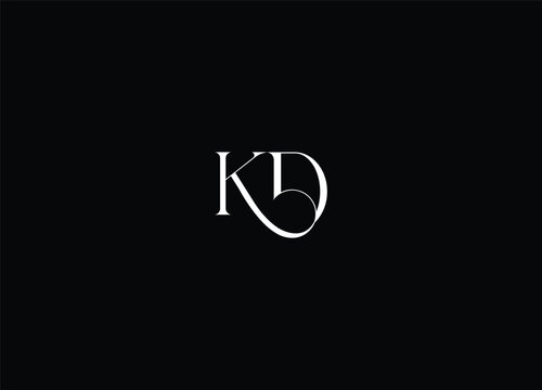 KD creative logo design and letter logo