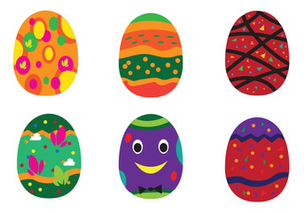 Easter Egg Hunt collection . Editable Clip Art. 