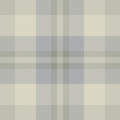 Plaid check pattern. Seamless fabric texture. Tartan textile print.