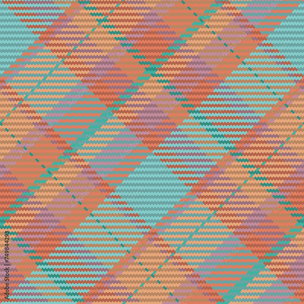 Poster seamless pattern of scottish tartan plaid. repeatable background with check fabric texture. vector b