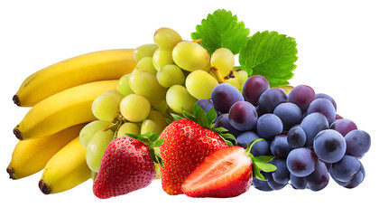 Illustration of fruit mix © Marinnai