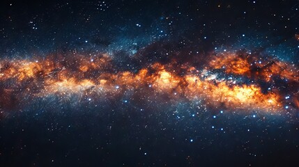 From a southern hemisphere perspective, the Milky Way - obrazy, fototapety, plakaty