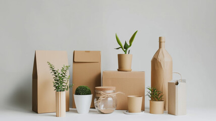 Minimalist eco-friendly packaging, the art of sustainable design.