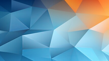 Background of Origami Tetrahedrons - Futuristic Composition with Copy Space