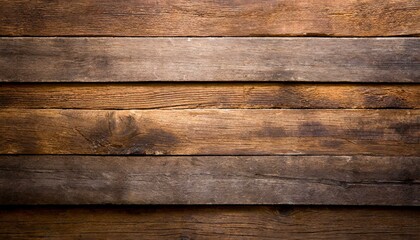 old planks wooden background or wood grain brown texture, Ai Generate