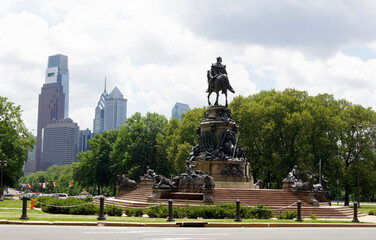 George Washington Monument, Philadelphia, Pennsylvania, United States