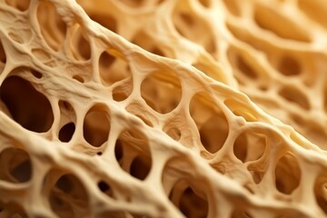 Bone tissue human skeleton under microscope cells structure medical science biology background texture magnification research structure health microbiology internal materials organs surgical study