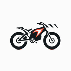 Electric bicycle in cartoon, doodle style. Image for t-shirt, web, mobile apps and ui. Isolated 2d vector illustration in logo, icon, sketch style, Eps 10. AI Generative