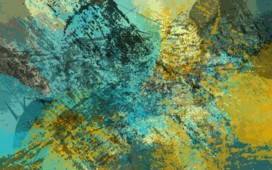Abstract grunge texture splash paint background