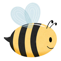 cute chubby bumblebee