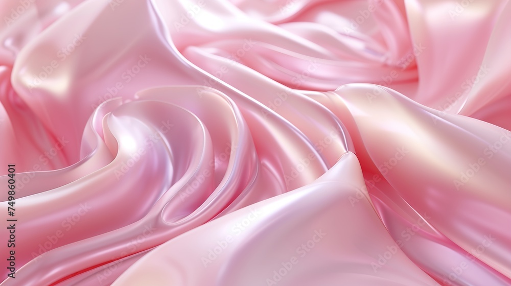 Aufkleber soft, spherical render background that flows smoothly.