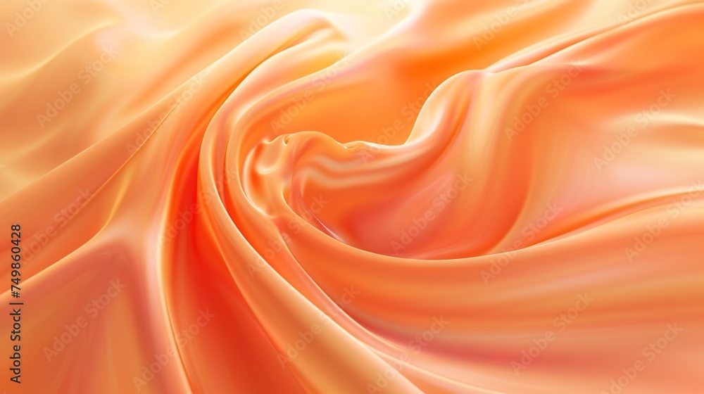 Poster soft, spherical render background that flows smoothly.
