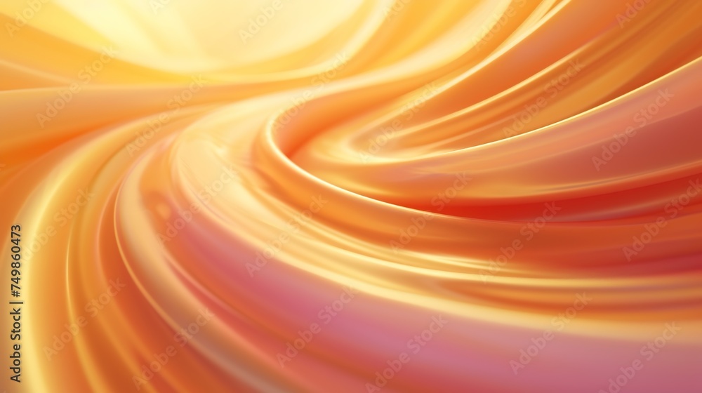 Poster soft, spherical render background that flows smoothly.
