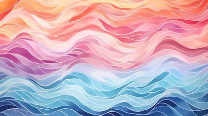 Fototapeta premium Color modern pastel background illustration fashion aesthetic, abstract wallpaper, texture digital color modern pastel background