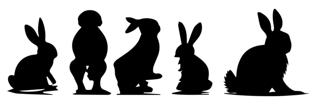 Hand drawn vector illustration  sketch of bunny 