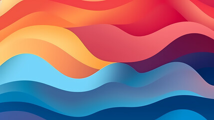 Pastel background with abstract geometric shapes