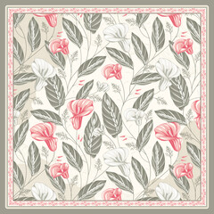 beautiful floral scarf design 25