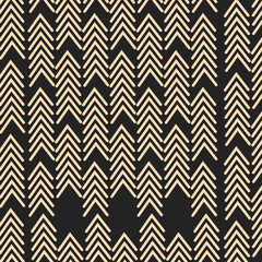 Elegant luxury arrow shape repeated trendy pattern vector illustration background