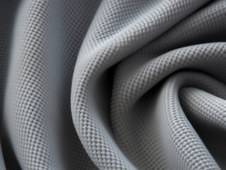 grey fabric, macro photography, super zoomed in