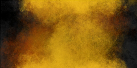 Yellow dirty dusty fog effect isolated cloud spectacular abstract smoke isolated for effect overlay perfect,galaxy space texture overlays.vintage grunge smoke cloudy.
