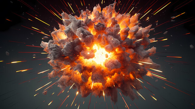 A major collision of planets, an epic cosmic event