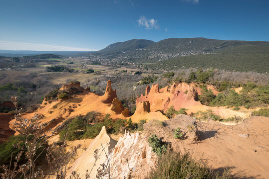 Colorado proven&ccedil;al de Rustrel