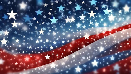 red white and blue abstract background with sparkling stars usa background wallpaper for 4th of july memorial day veteran s day or other patriotic celebration